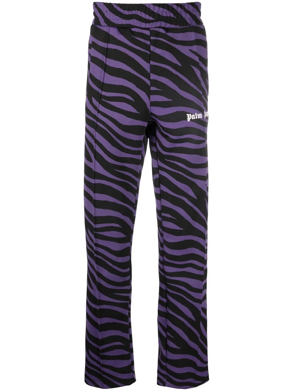 

Palm Angels zebra-print track pants - 3701 PURPLE WHITE