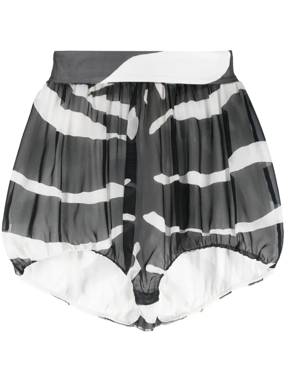 

Dolce & Gabbana abstract-print shorts - Black