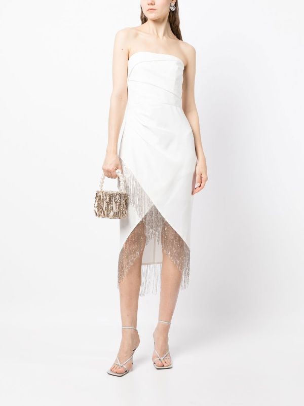 Marchesa notte outlet white dress