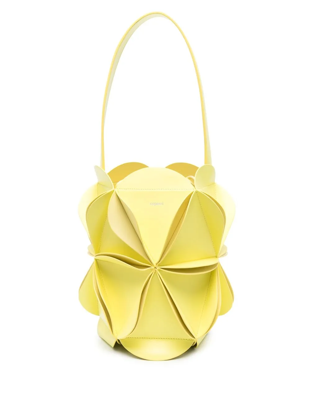 

Coperni calf leather tote bag - YELLOW