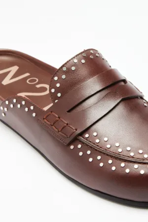 Studded Loafers