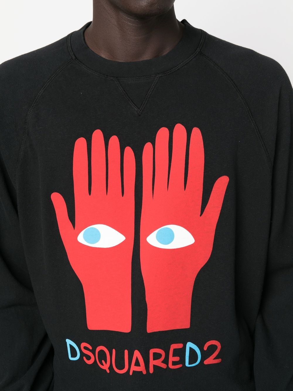 DSQUARED2 graphic-print logo sweatshirt Men