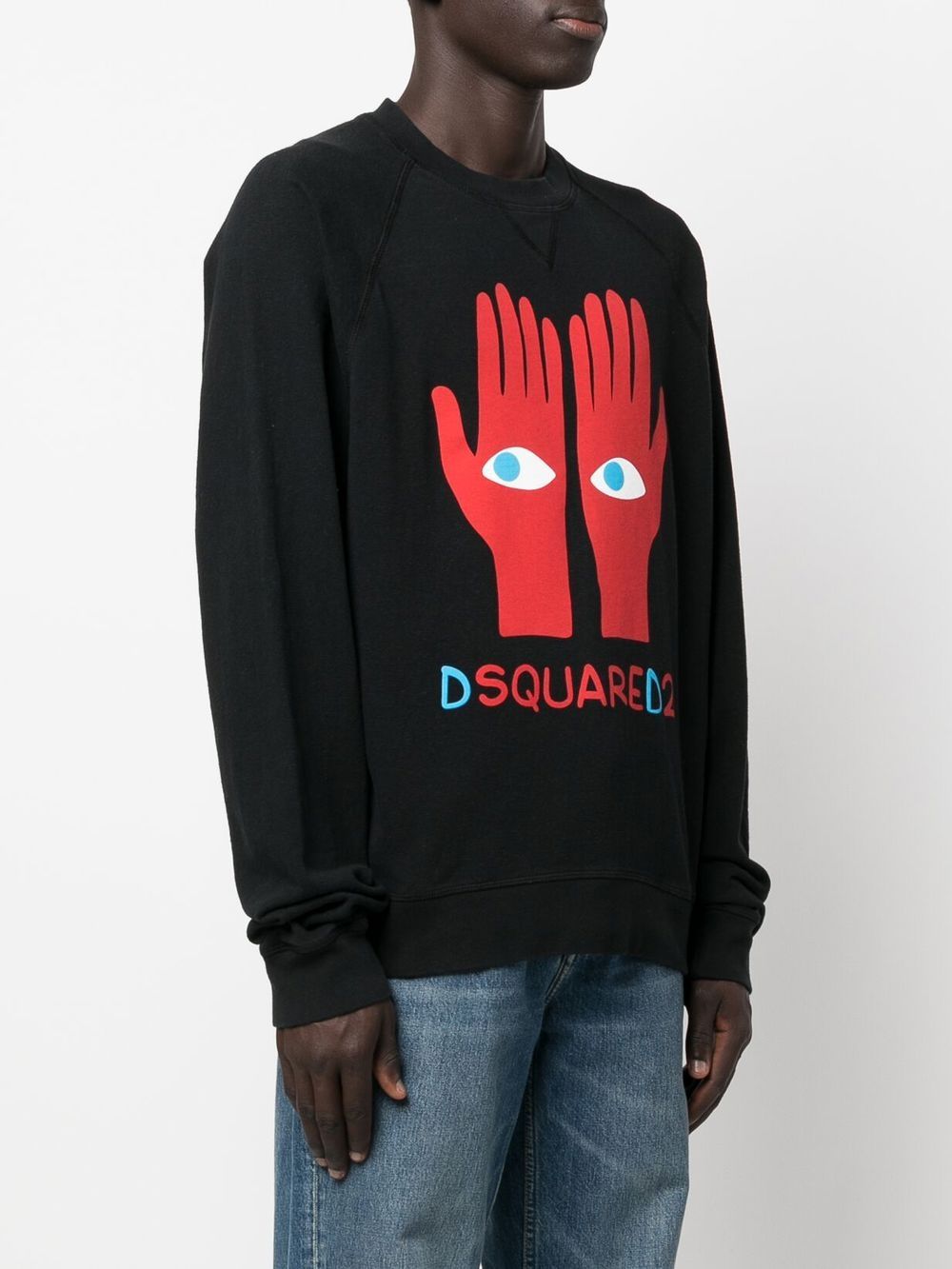 DSQUARED2 graphic-print logo sweatshirt Men