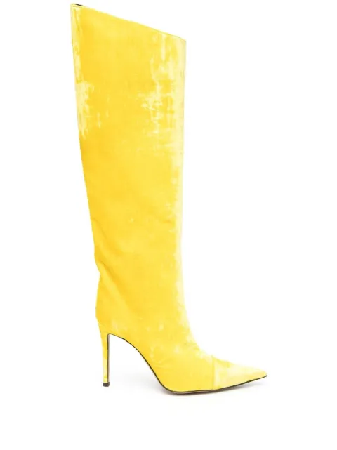 Alexandre Vauthier calf-leather pointed-toe boots