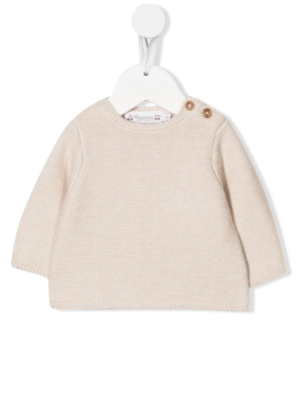 

Bonpoint Boecia knitted jumper - Neutrals