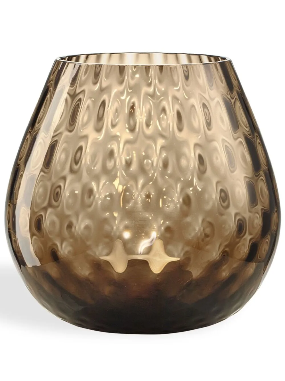 NasonMoretti Macramé candle holder | Brown | Image 1
