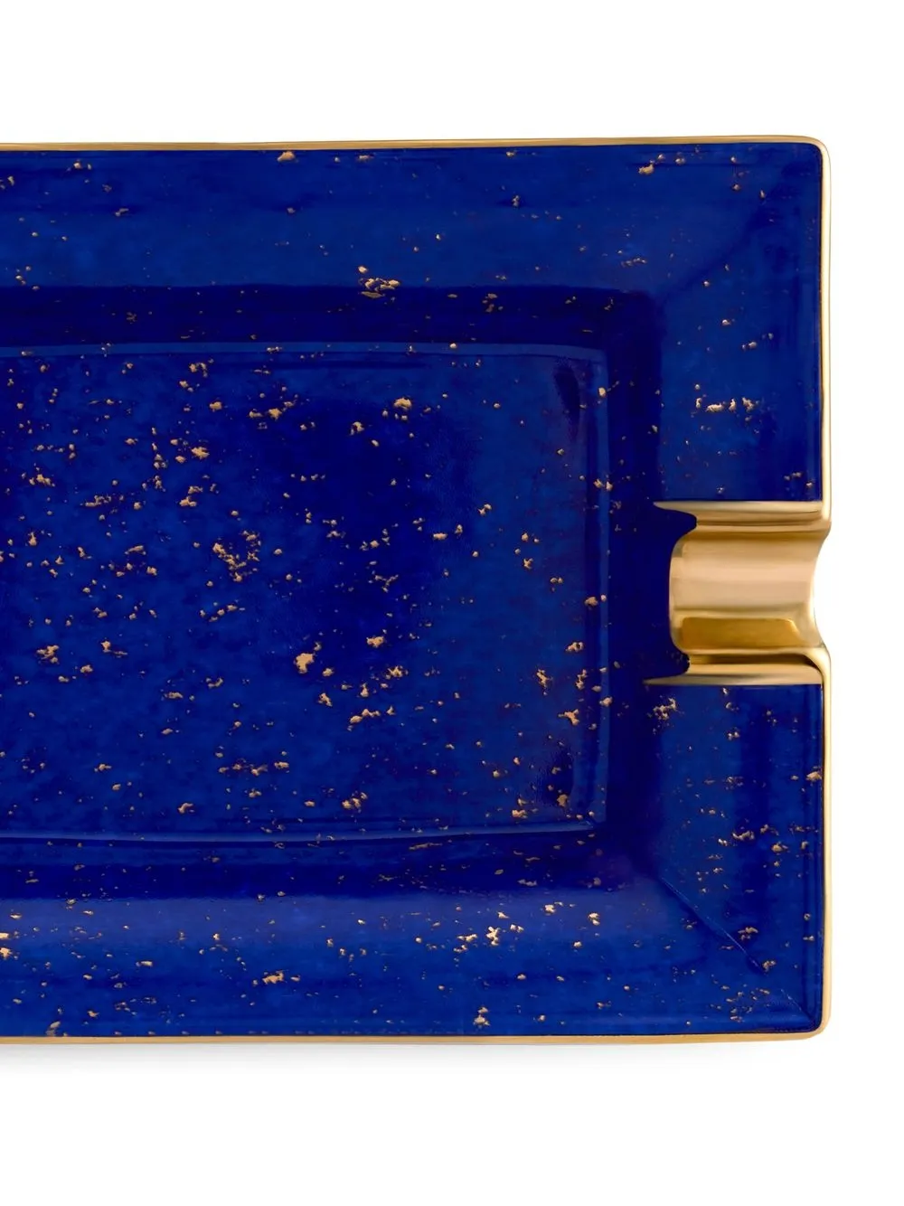 L'objet Aschenbecher Aus Porzellan   Blau 