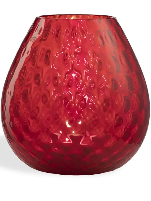 NasonMoretti Macramé glass candle holder
