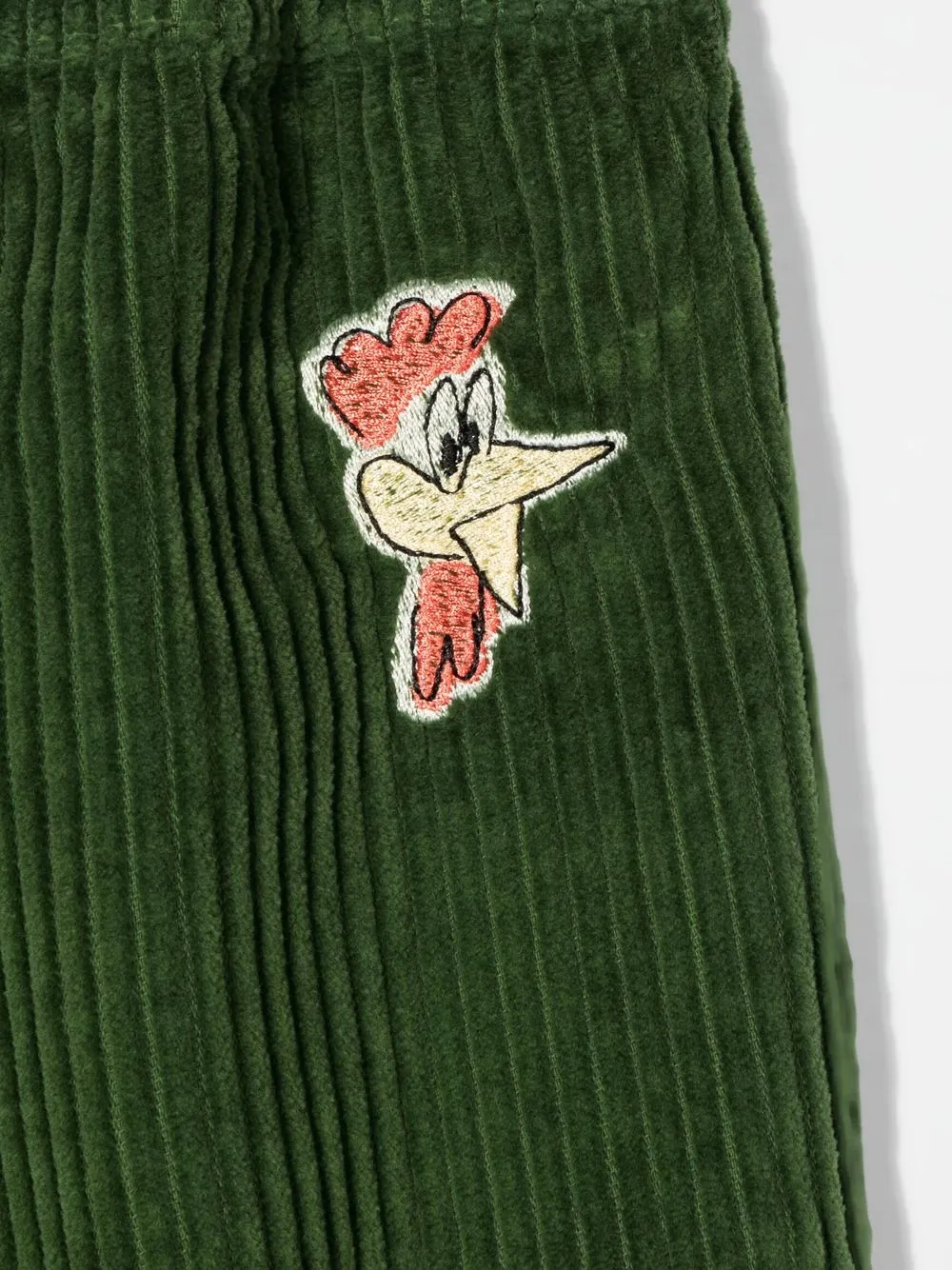 Bobo Choses Broek met logoprint - Groen