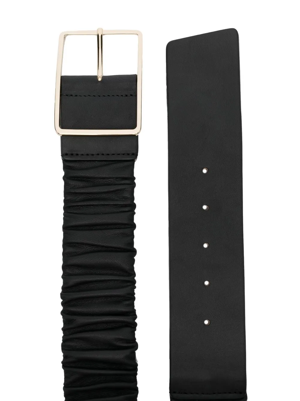 AGL Leren riem - Zwart