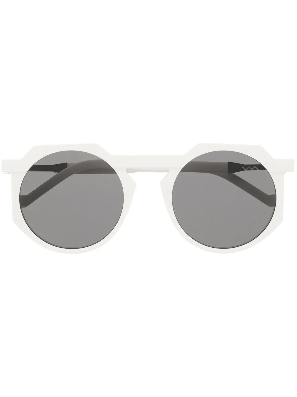 

VAVA Eyewear lentes de sol con armazón redonda - Blanco