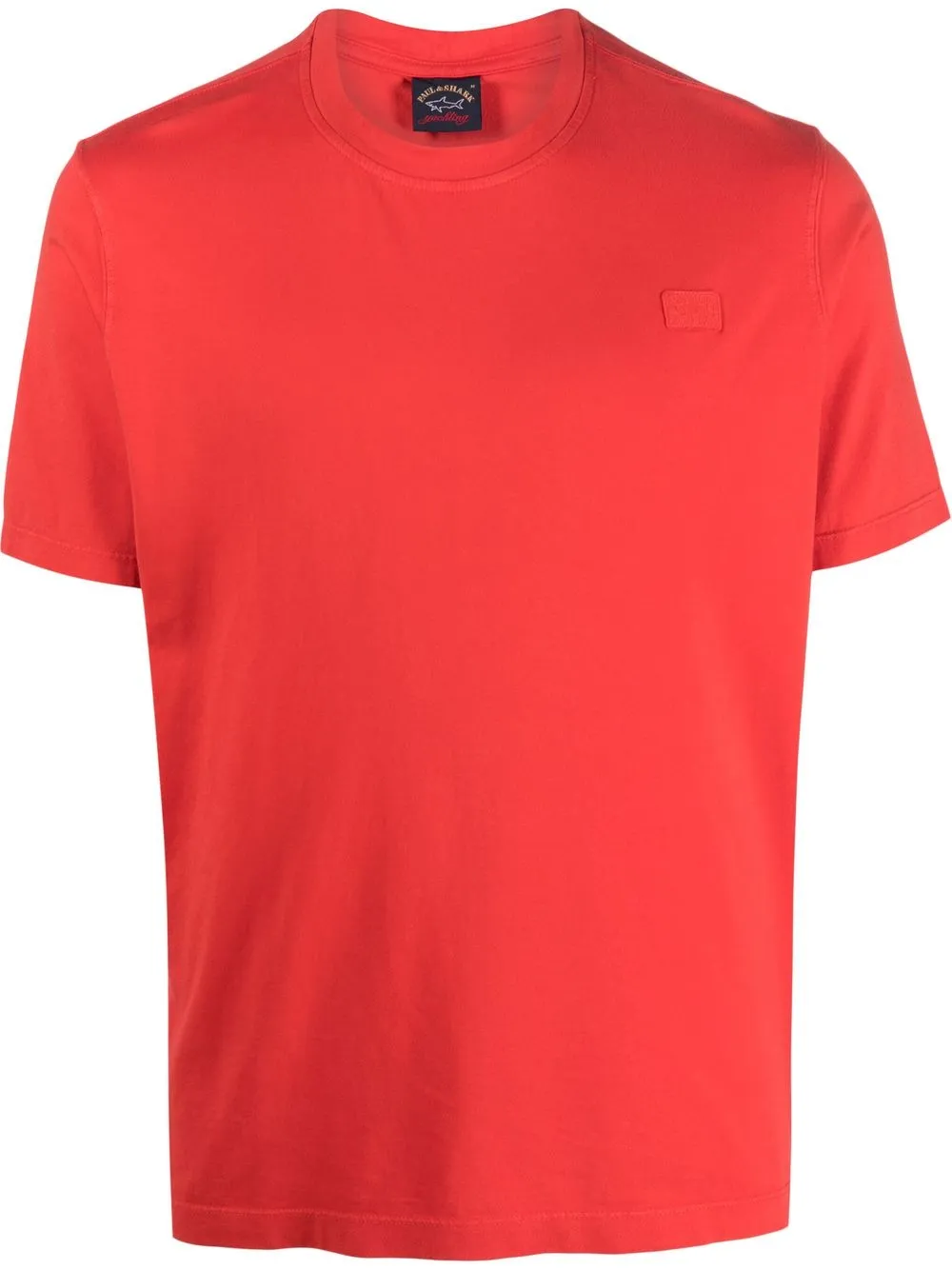 

Paul & Shark playera con parche del logo - Rojo