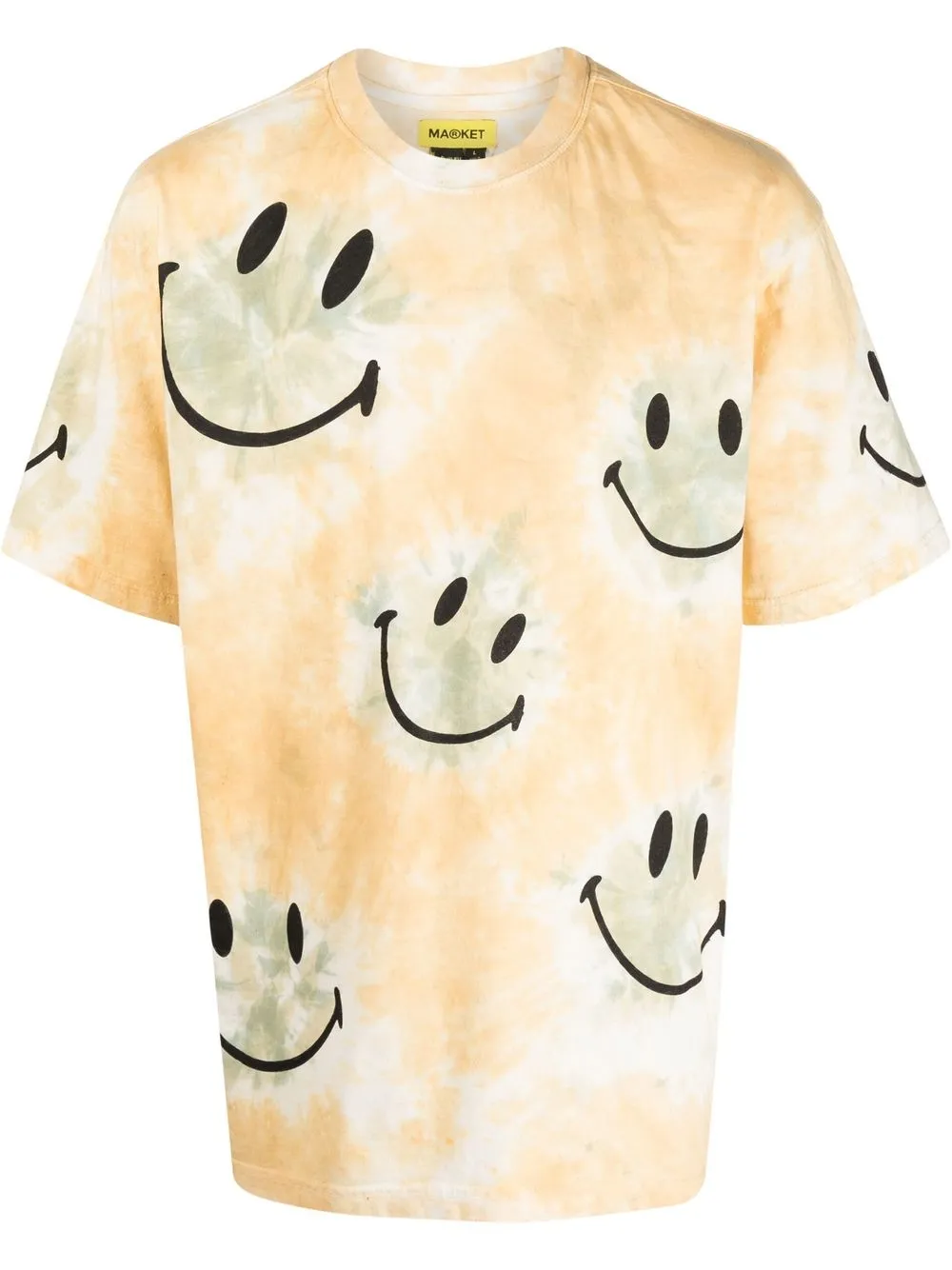 

MARKET playera con motivo tie-dye de Market x Smiley® - Neutro