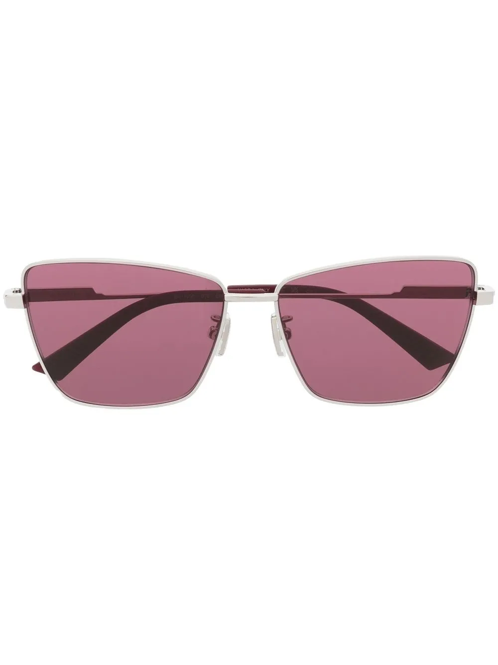 

Bottega Veneta Eyewear rectangle-frame sunglasses - Red