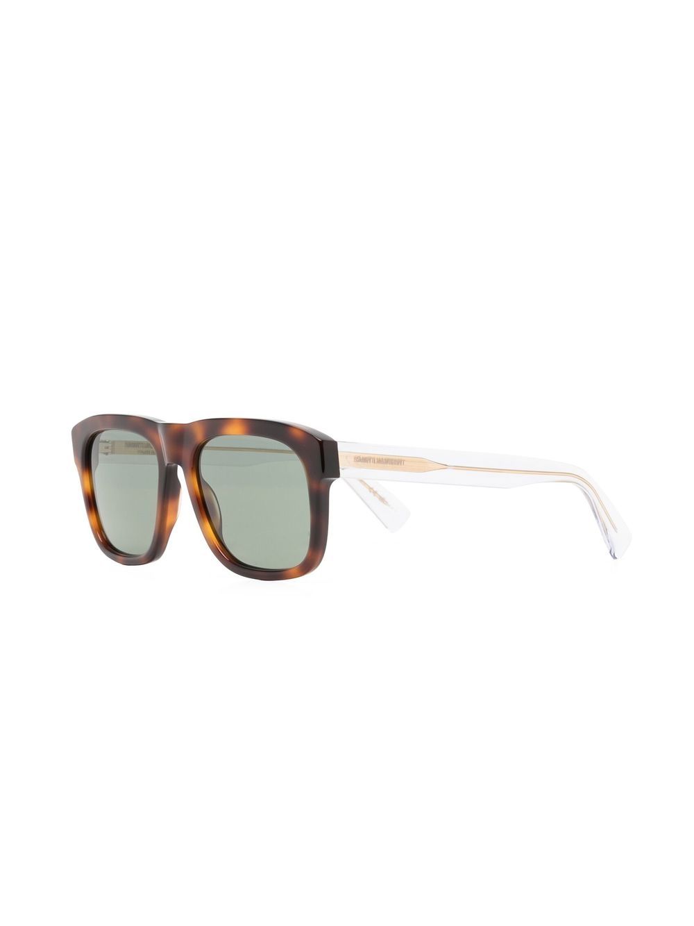 Saint Laurent Eyewear Bril met vierkant montuur - Bruin