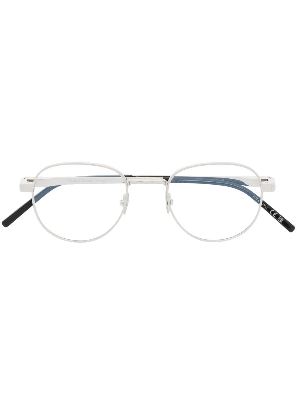 

Saint Laurent Eyewear round-frame glasses - Brown