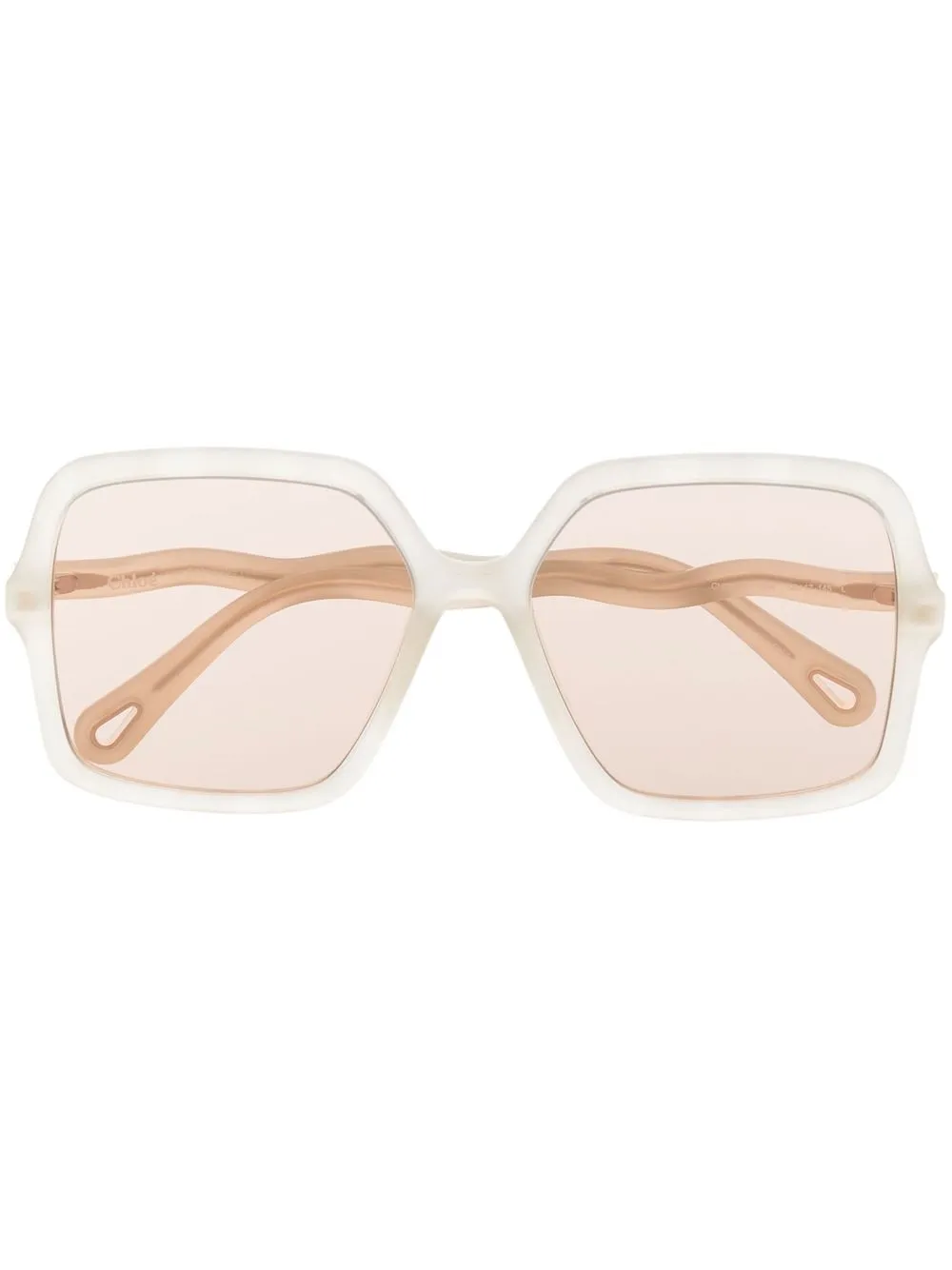 

Chloé Eyewear lentes de sol con armazón cuadrada - Neutro