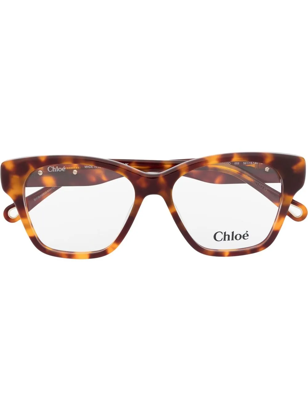 

Chloé Eyewear tortoiseshell-effect frame glasses - Brown