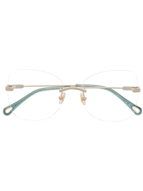 Chloé Eyewear lentes con armazón cat eye