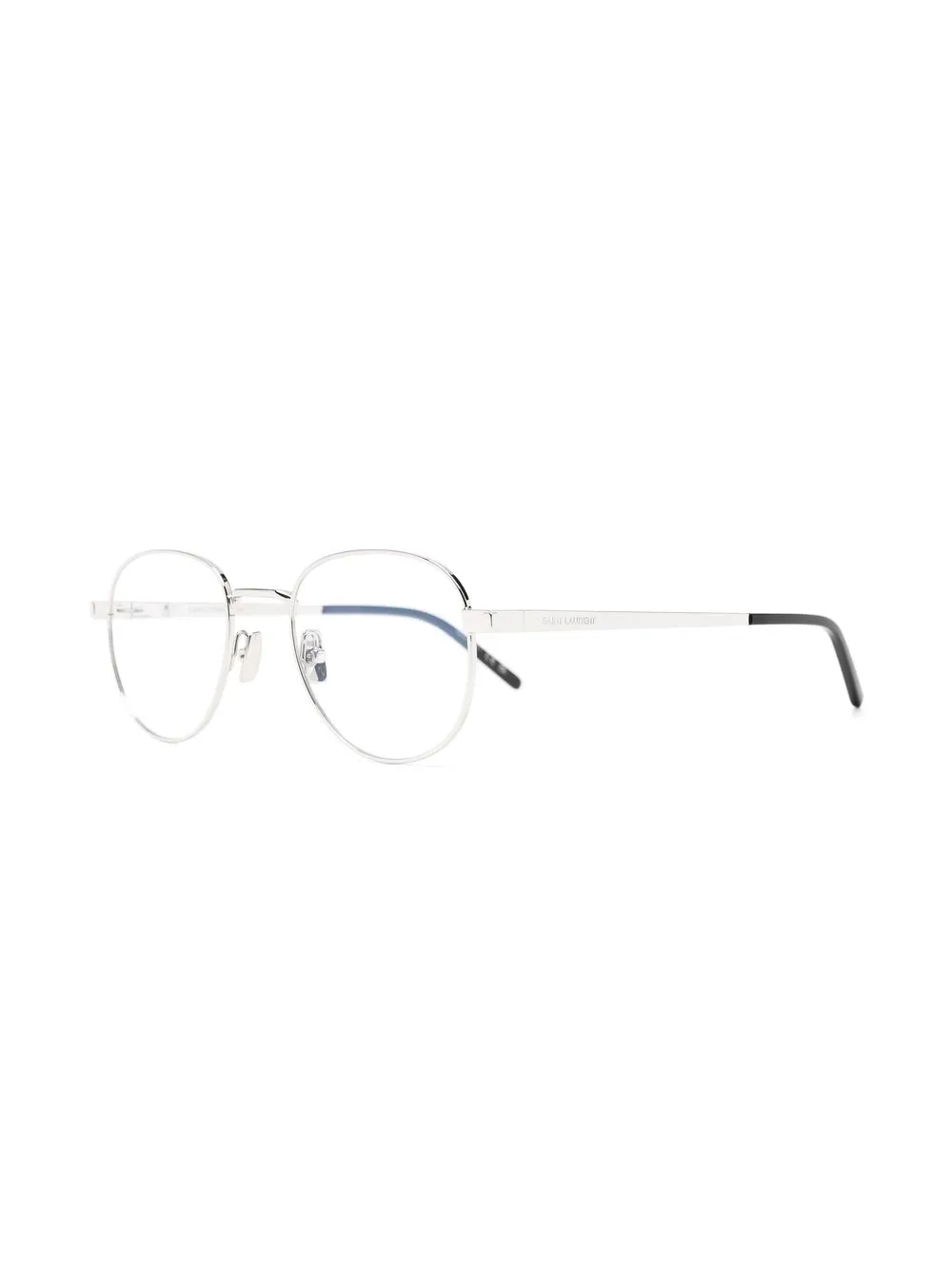 Saint Laurent Eyewear Bril met ovaal montuur - Zilver