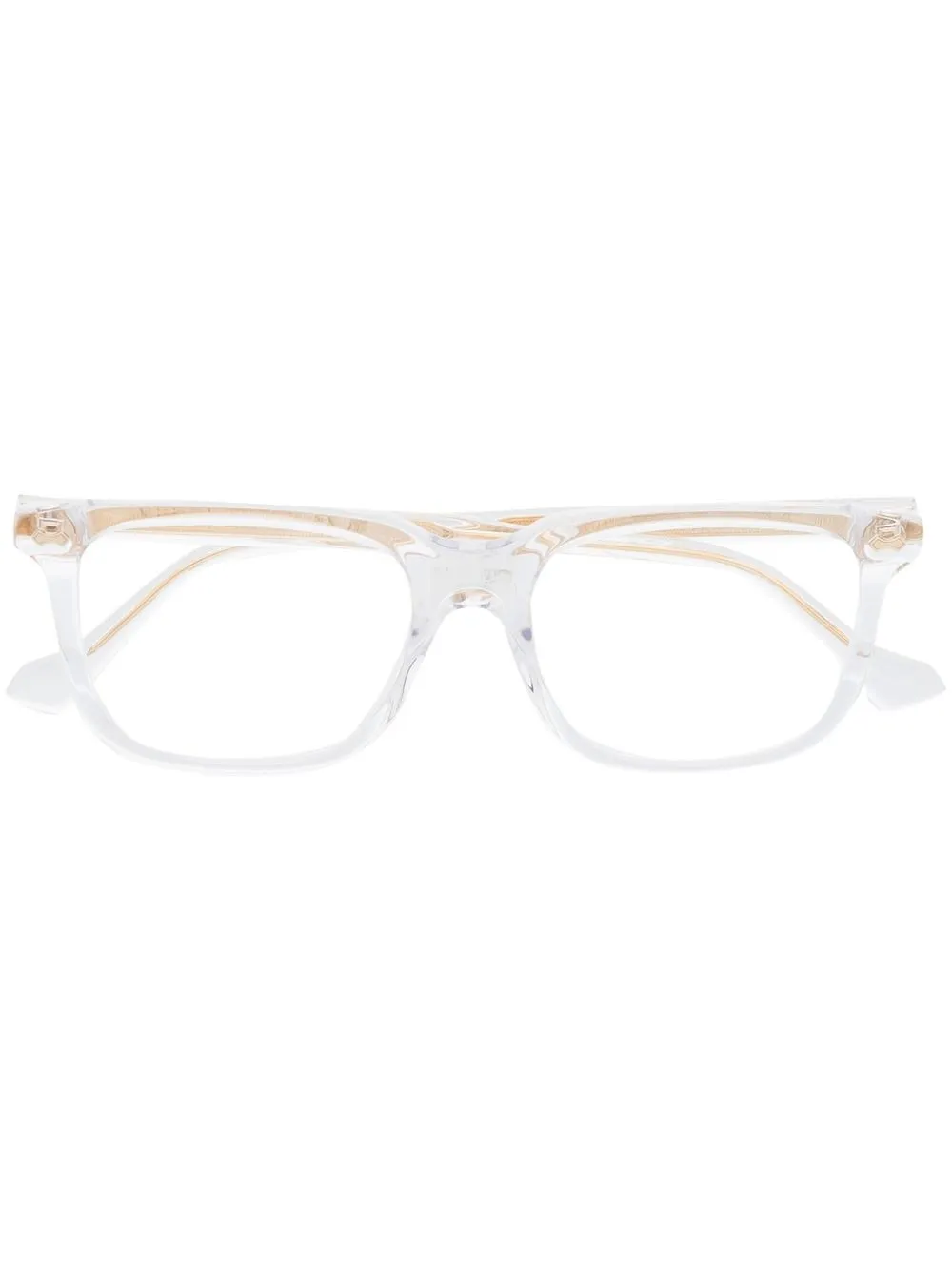 

Gucci Eyewear rectangle-frame optical glasses - White