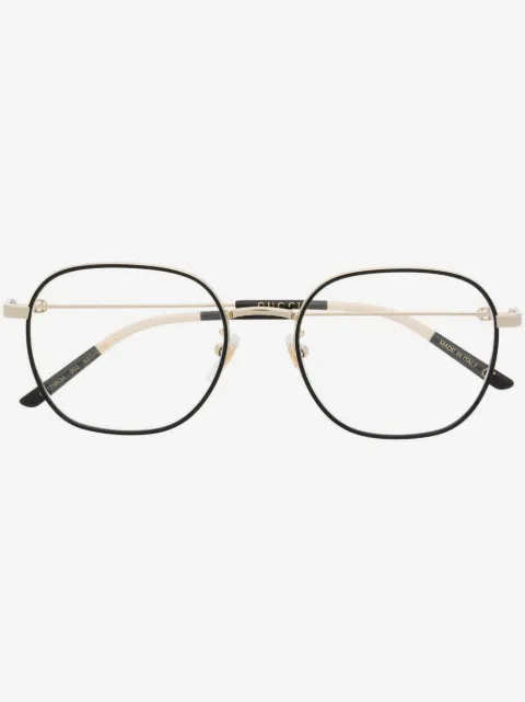 Gucci Eyewear square Interlocking G logo glasses