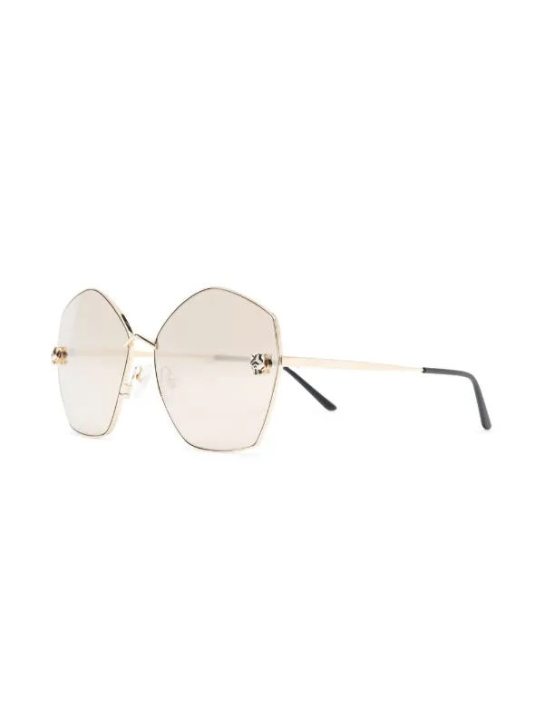 Cartier shop oversized sunglasses