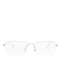 Cartier Eyewear rectangular-frame metal glasses - Silver