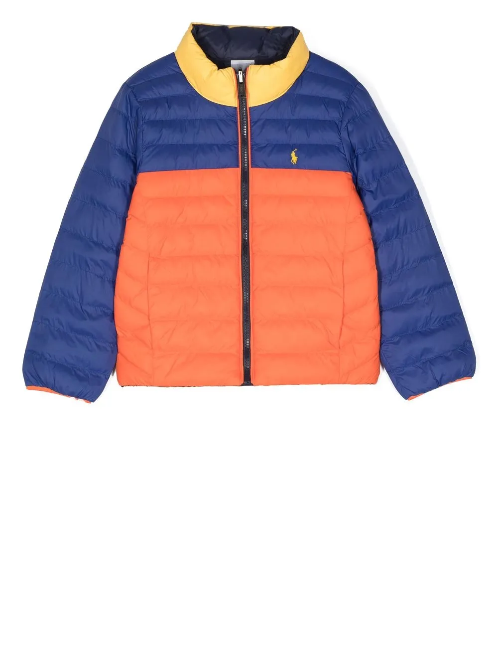 

Ralph Lauren Kids chamarra capitonada reversible - Azul
