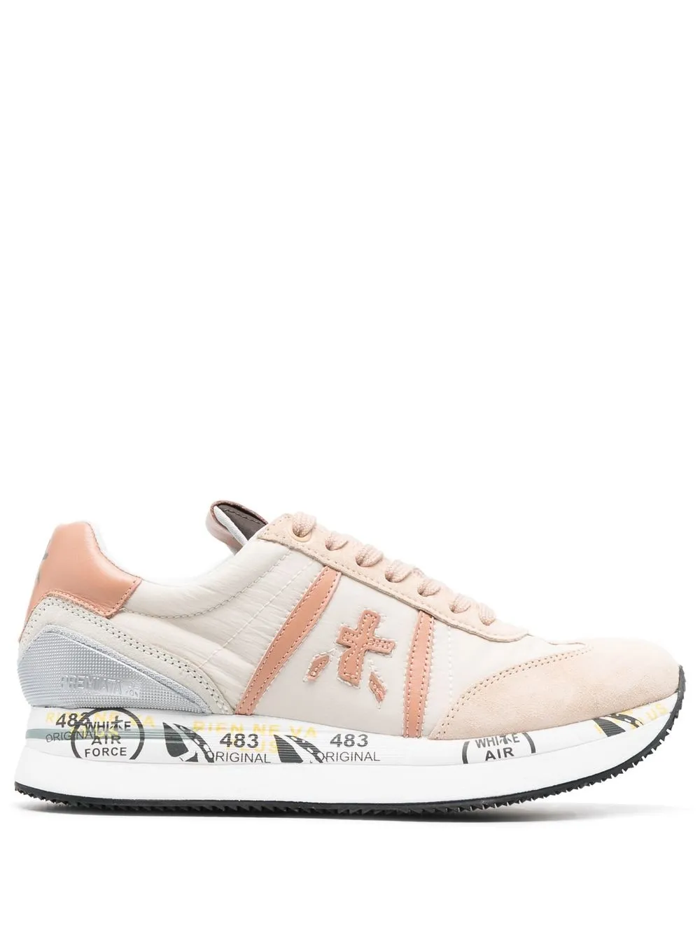 

Premiata Conny lo-top sneakers - Pink