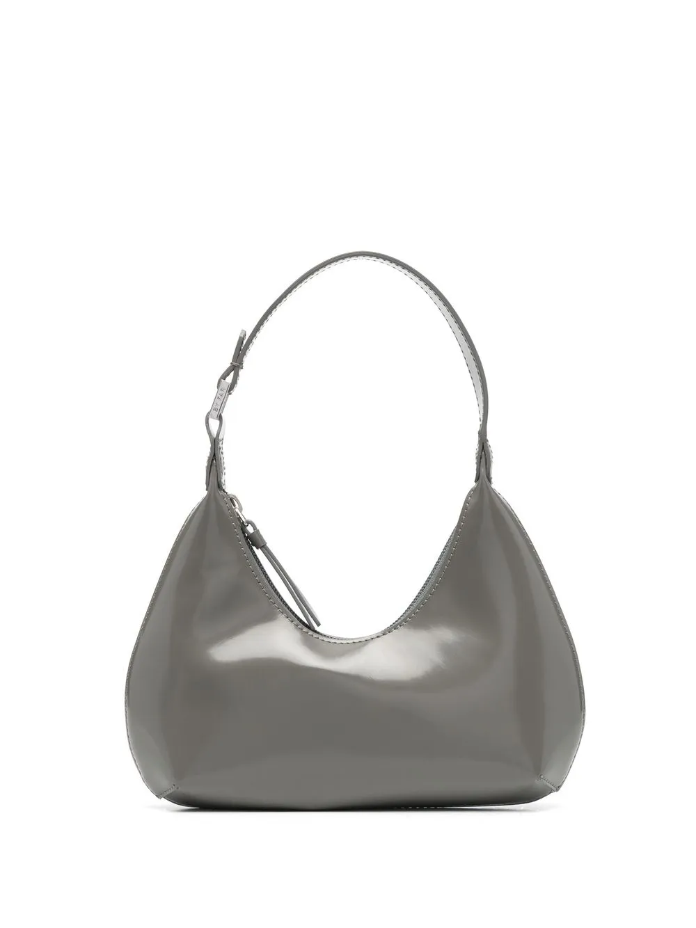 

BY FAR bolsa de hombro Baby Amber - Gris