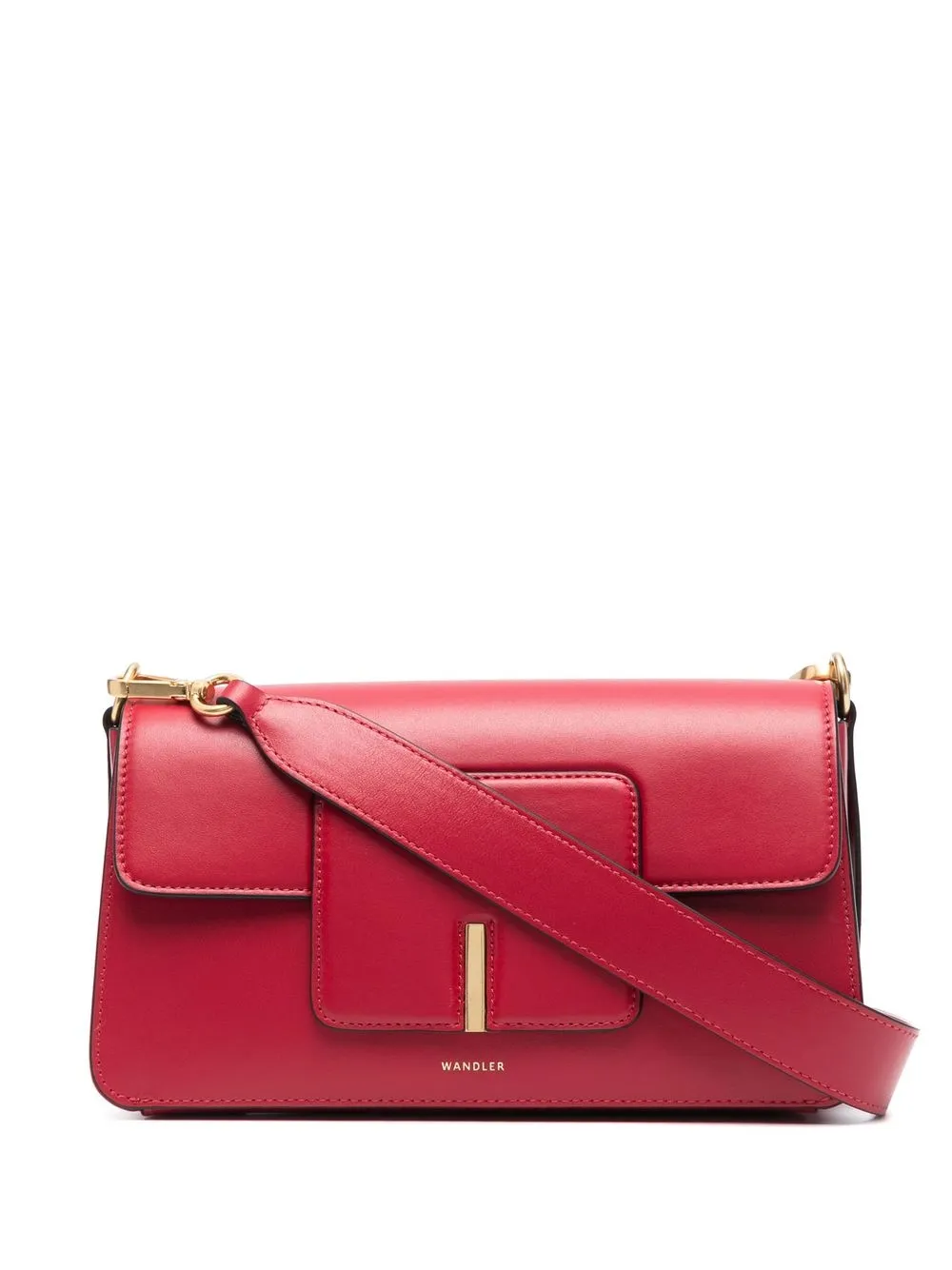 

Wandler Georgia leather shoulder bag - Red