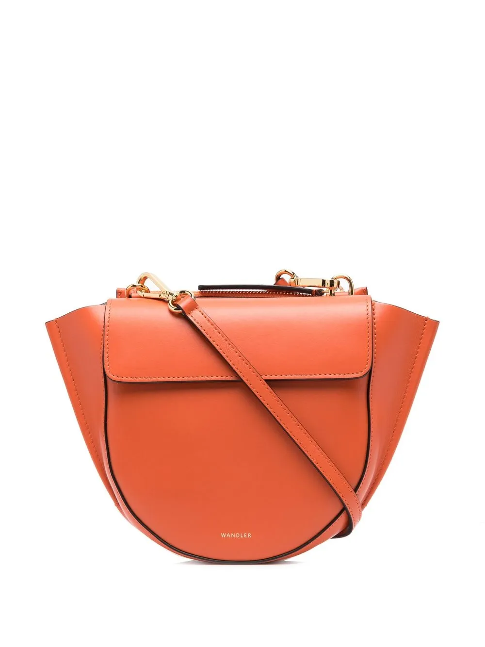 

Wandler Horten mini leather tote bag - Orange