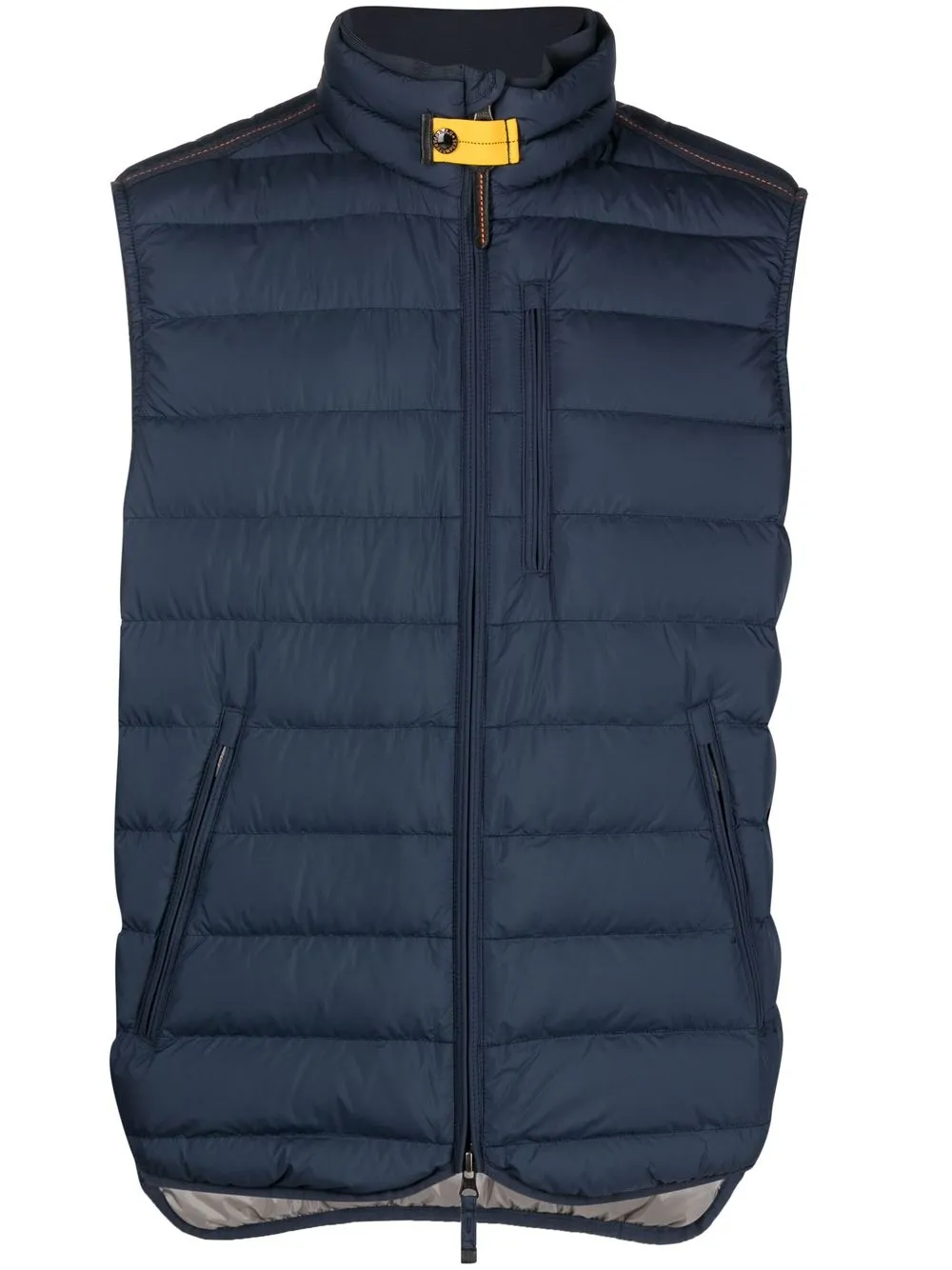 

Parajumpers quilted-finish zip-up gilet - Blue