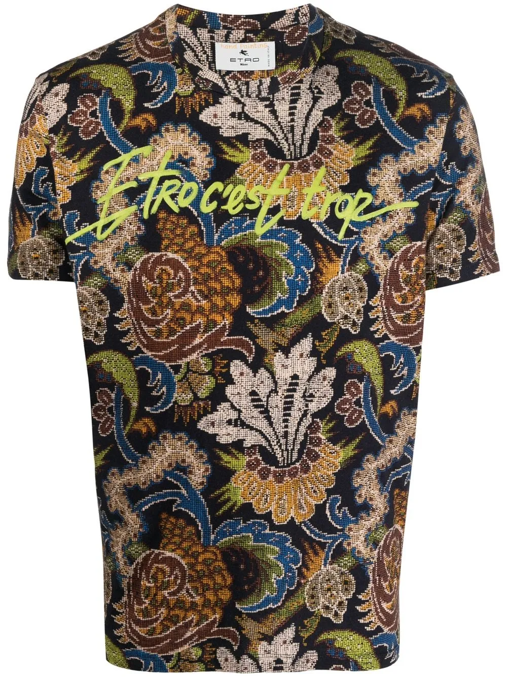 

ETRO logo-print T-shirt - Green