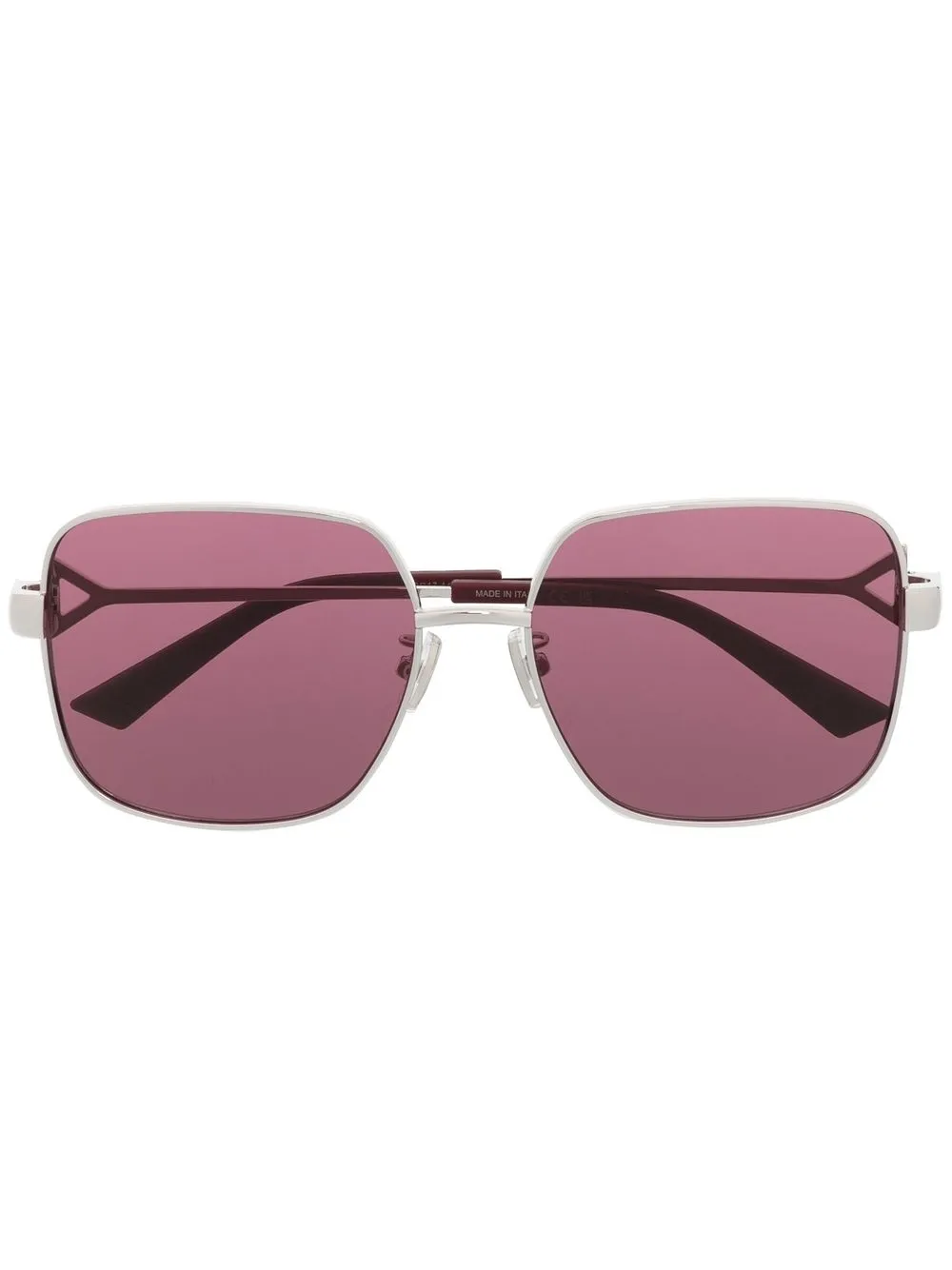 

Bottega Veneta Eyewear square-frame tinted sunglasses - Silver