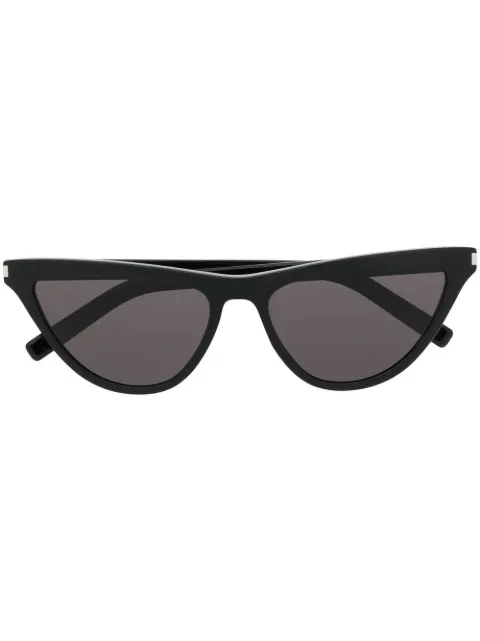Saint Laurent Eyewear lentes de sol con armazón cat eye 
