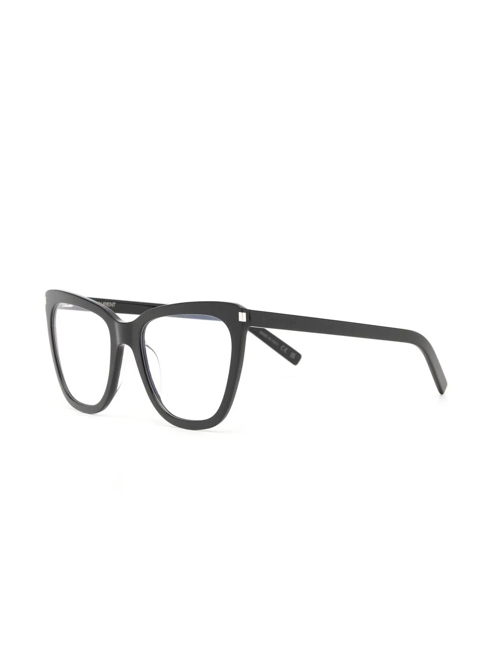 Saint Laurent Eyewear Bril met cat-eye montuur - Zwart