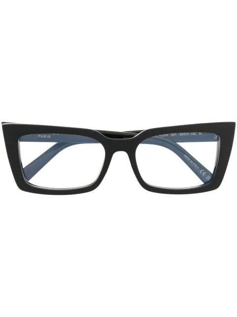 Saint Laurent Eyewear lentes con armazón cuadrada