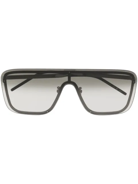 Saint Laurent Eyewear oversized shield sunglasses