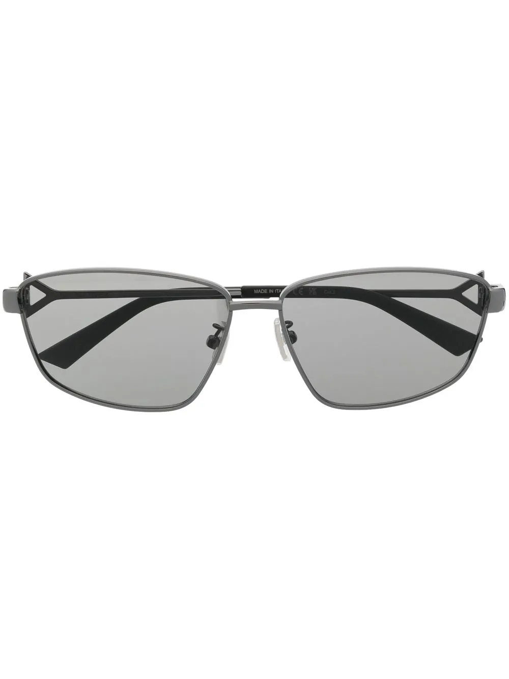 

Bottega Veneta Eyewear rectangle-frame sunglasses - Black