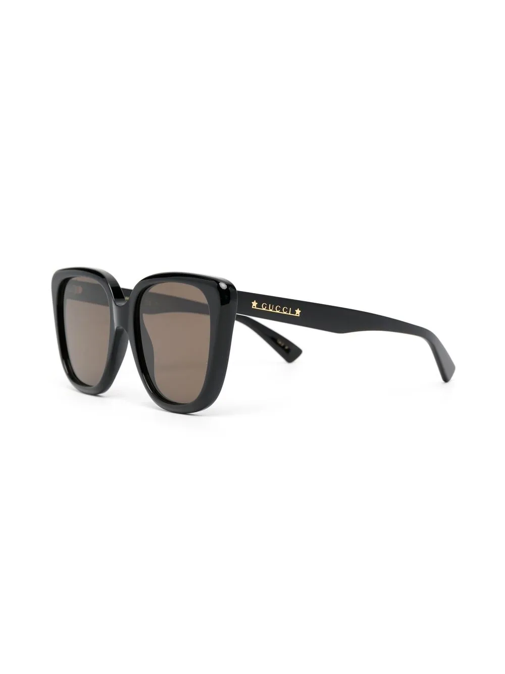 Shop Gucci Oversized-frame Sunglasses In Black