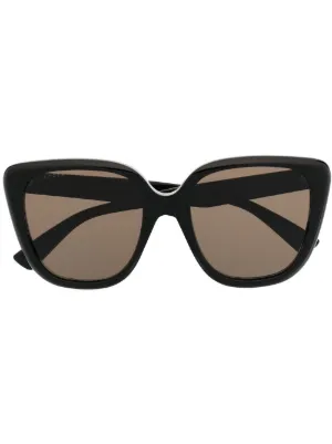 Gucci Eyewear oversized frame Sunglasses Farfetch
