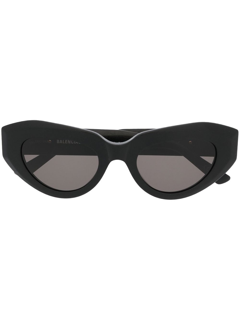 Balenciaga Eyewear oval-frame sunglasses - Black