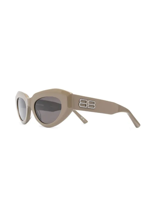 Balenciaga Eyewear Dynasty Dフレーム サングラス | ブラウン