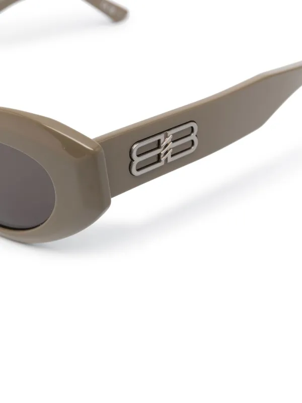 Balenciaga Eyewear Dynasty Dフレーム サングラス | ブラウン