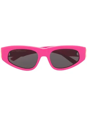 Balenciaga Eyewear キャットアイ サングラス | ピンク | FARFETCH JP