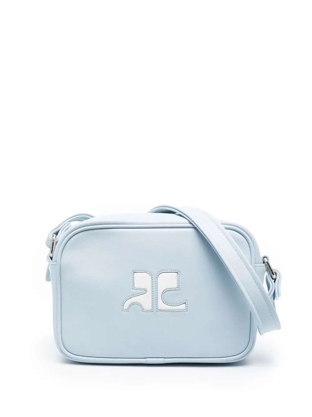 

Courrèges bolsa cámara con correa - Azul