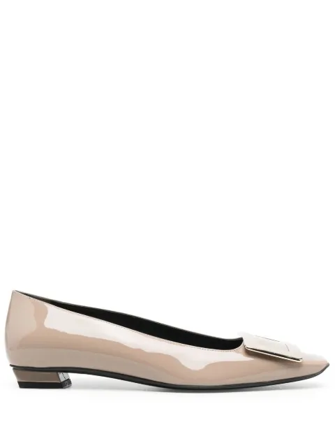 Roger Vivier buckle-detail patent leather pumps