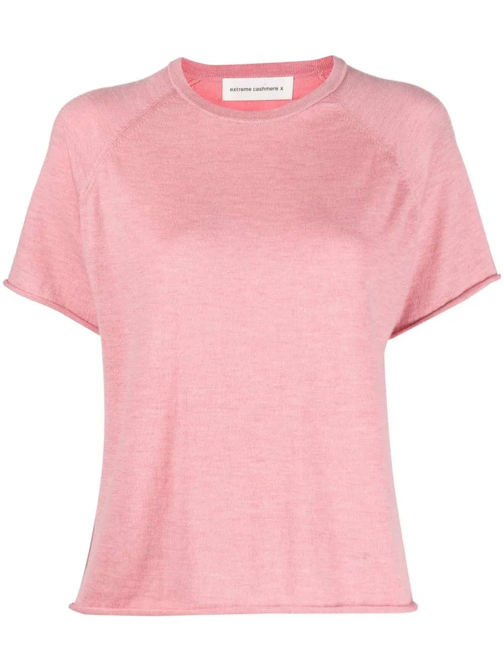 

extreme cashmere top con cuello redondo - Rosado